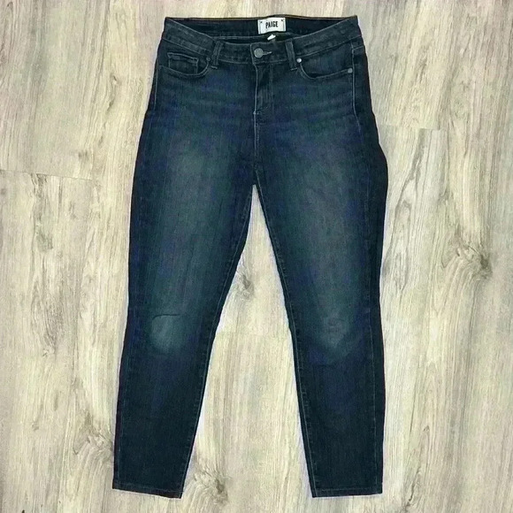 PAIGE  Women’s Verdugo Ankle Jeans Mid Rise Stretch Premium Denim Size 28 - Picture 1 of 7